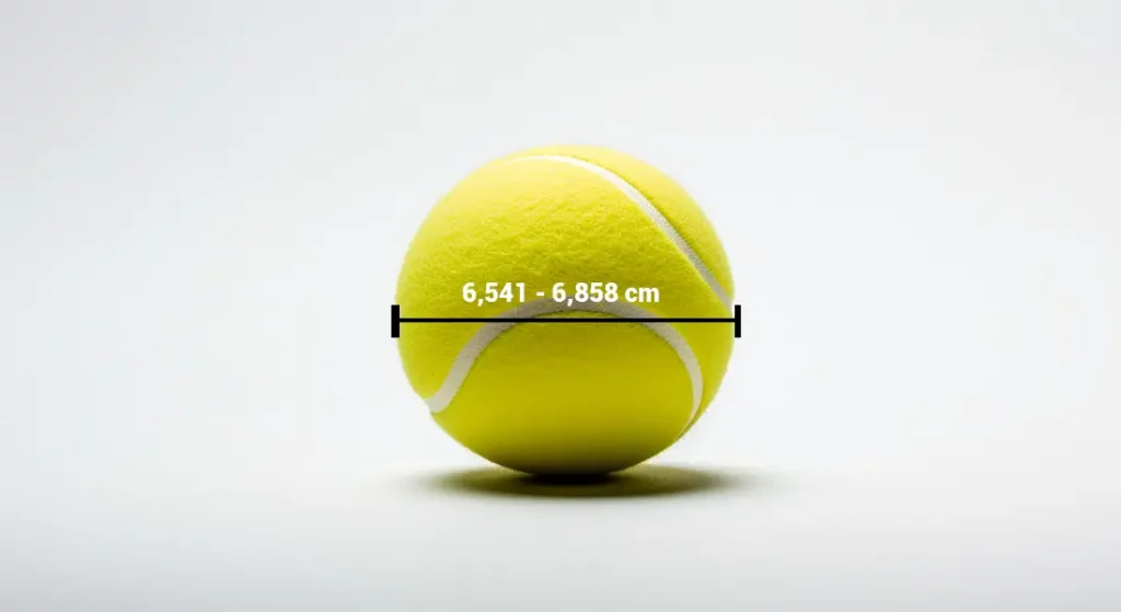 Durchmesser Tennisball