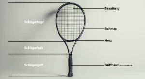 Tennisschläger Aufbau