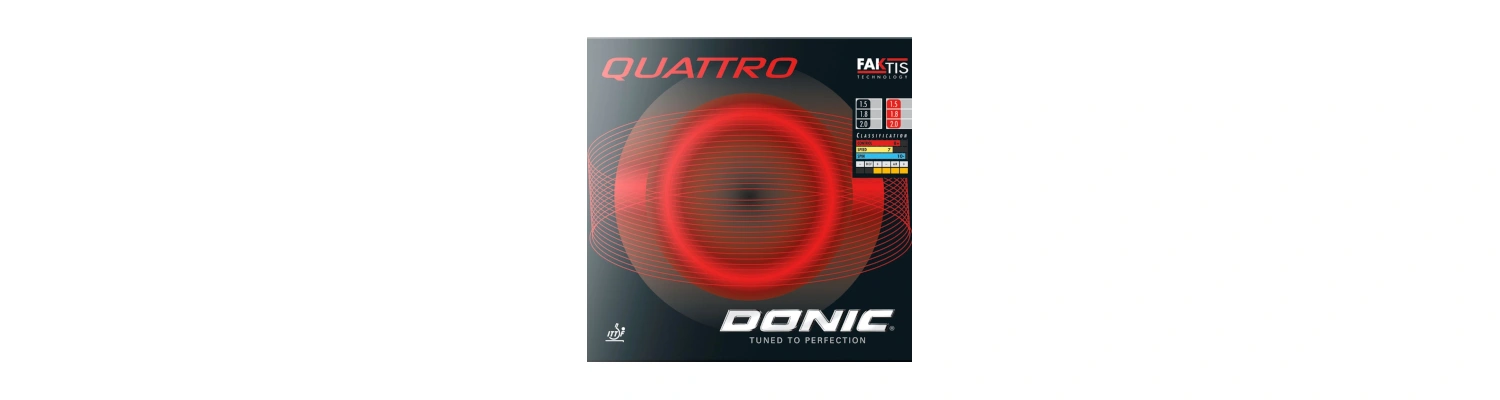 DONIC Quattro Review Test