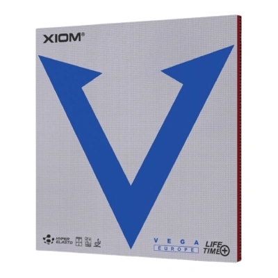 Xiom Vega Europe Best Table Tennis Rubber for Spin, Control, Beginners